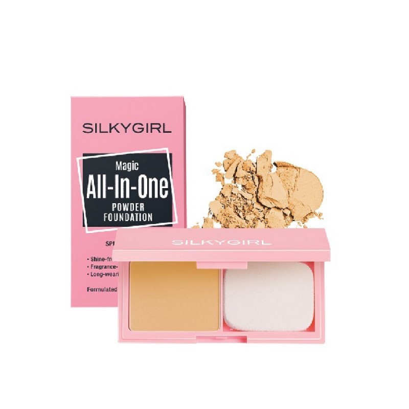 MAGIC ALL IN ONE POWDER FOUNDATION 9G (05 NATURAL TAN)