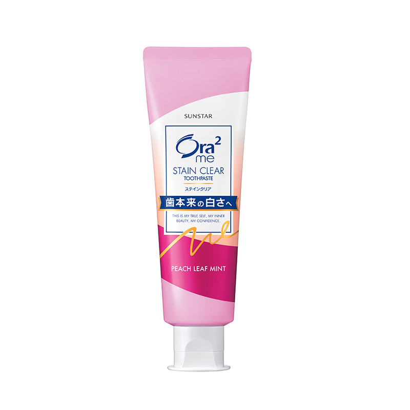 STAIN CLEAR TOOTHPASTE PEACH LEAF MINT 140G