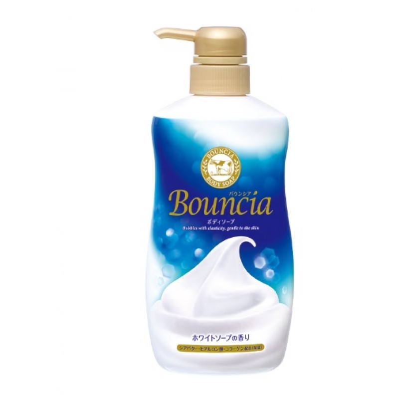 BOUNCIA BODY SOAP PUMP 500ML (WHITE SOAP)