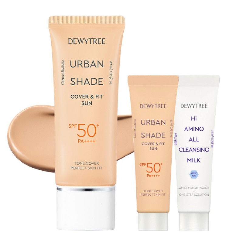 URBAN SHADE COVER AND FIT SUN SPF50+ PA++++ SET 3S