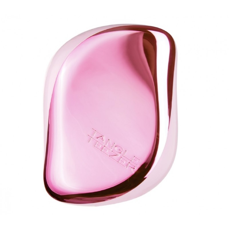 COMPACT STYLE HAIRBRUSH (BABY PINK CHROME)